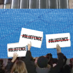 Color-blind students form alliance to protest #bluefence